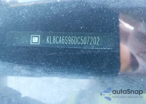 2013 Chevrolet Spark Ls Manual from USA, damaged, VIN KL8CA6S96DC507202